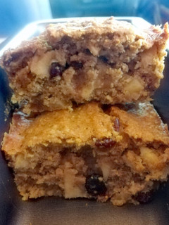 Una foto de Budín de banana, zanahoria y manzana, sin harina