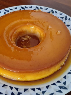 Una foto de Flan de leche!