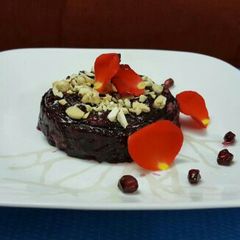 A picture of Pomegranate Halwa.