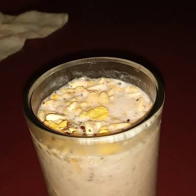 Receta de batido de chocolate con cereal