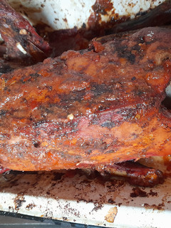 Una foto de Pato asado
