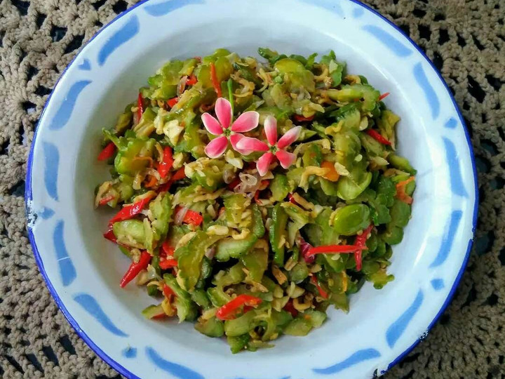 Langkah Mudah untuk Membuat Resep Tumis Pare Teri Minim Pahit yang Lezat Sekali