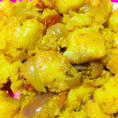 A picture of Instant masala suji idli.