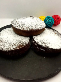 Una foto de Polvorones de chocolate(Navidad)