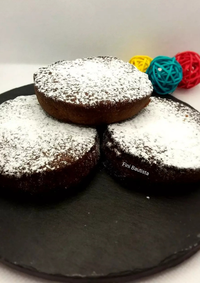 Una foto de Polvorones de chocolate(Navidad)