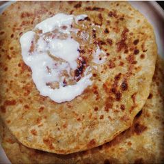 A picture of Punjabi Aloo paratha🥔🥔.