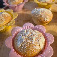 A picture of Almond muffins.