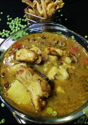 A picture of Dhokray memon dish.