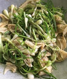 củ kiệu thịt bò