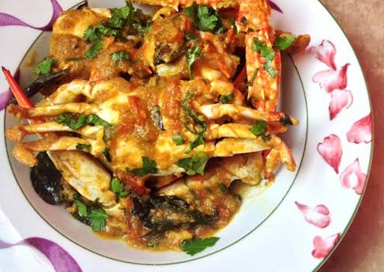 Steps to Prepare Any-night-of-the-week Crab Curry