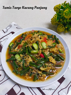 Foto resep Tumis Taoge Kacang Panjang