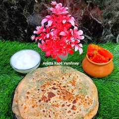 Stuffed Paratha (Bathua Aloo)-レシピのメイン写真
