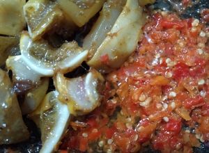 Foto resep Cingur sapi goreng sambal korek