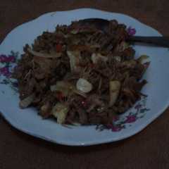 รูปของ Tumis kambing suwir