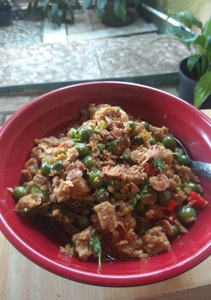 Foto resep Tumis Oncom Leunca