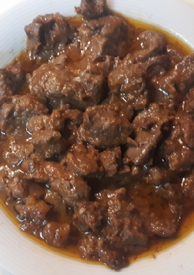 Una foto de Carne en salsa