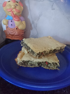 Una foto de Pastel de carne con acelga