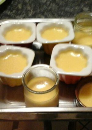 Une photo de Oeuf au lait souvenir d enfance