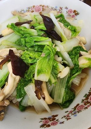清炒三蔬 的食譜成品照片