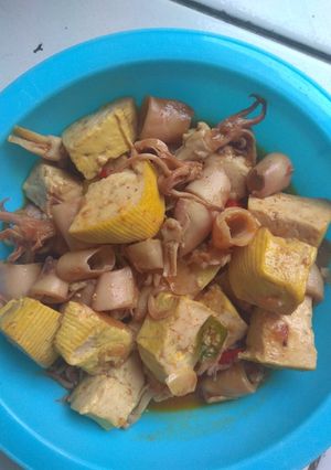 Foto resep Cumi asin Pedas manis
