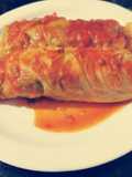 Hojas de repollo rellenas
