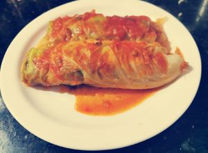 Una foto de Hojas de repollo rellenas