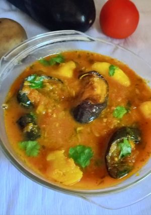 आलू बैंगन की स्पेशल सब्जी (Aloo Baigan Ki Special Sabji ki recipe in hindi) रेसिपी मुख्य फोटो
