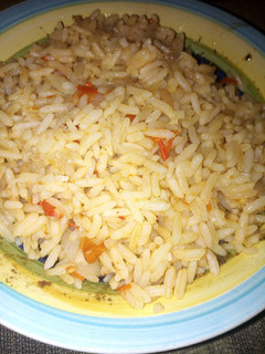 A picture of Simple jollof rice.