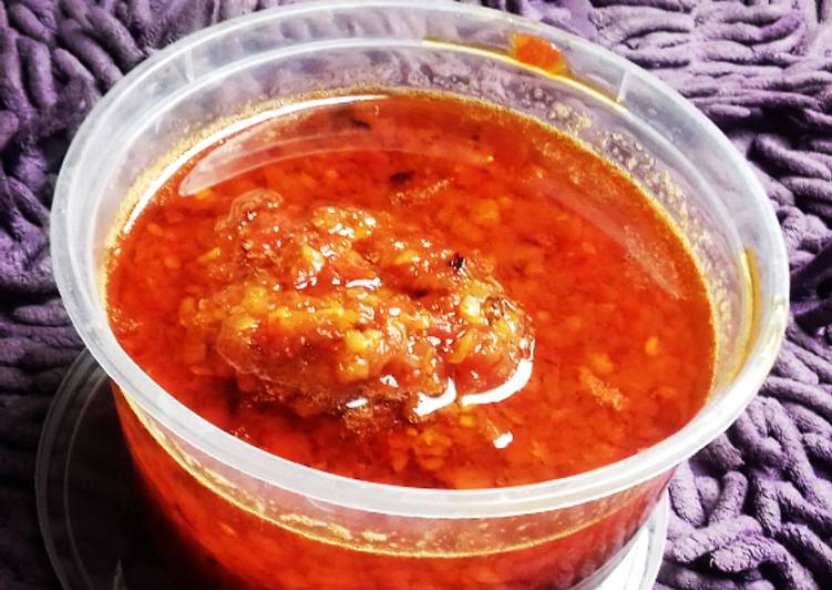 Sambal Tomat | Bumbu Dasar Merah