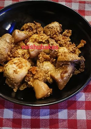 A picture of No Fire Tandoori Mushroom (Microwave).