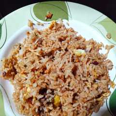 129. Nasi Goreng Ayam Suir-レシピのメイン写真
