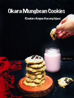 Foto resep Okara Mungbean Cookies (Cookies Ampas Kacang Hijau)