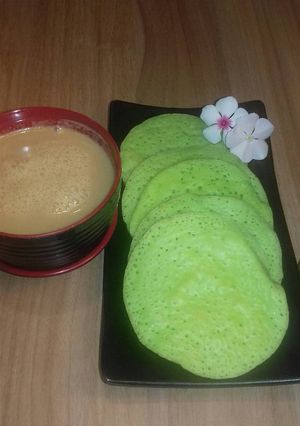 Foto resep Serabi saus kinca