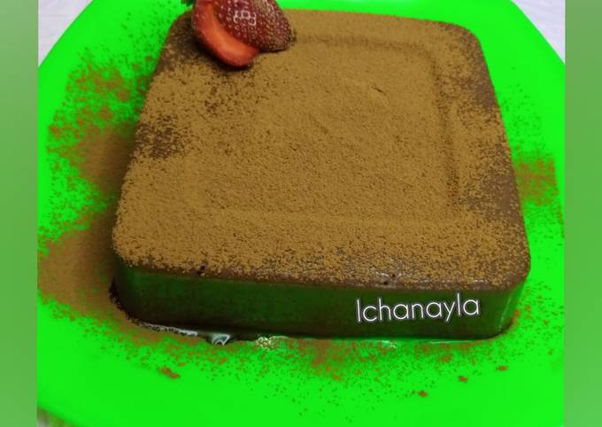 Resep Puding roti tawar coklat anti gagal yang Lezat