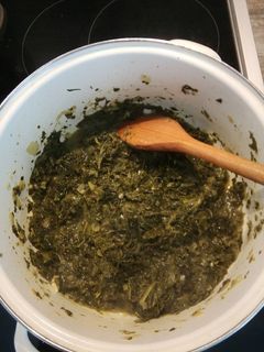 Fodros kel főzelék recept fotója
