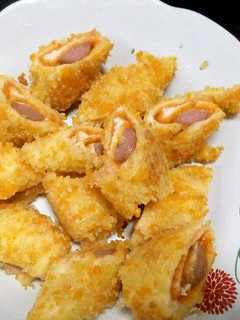Foto resep Roti Tawar Sosis Gulung