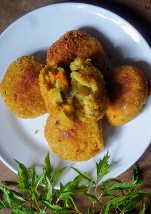 Foto resep Talas isi wortel kentang