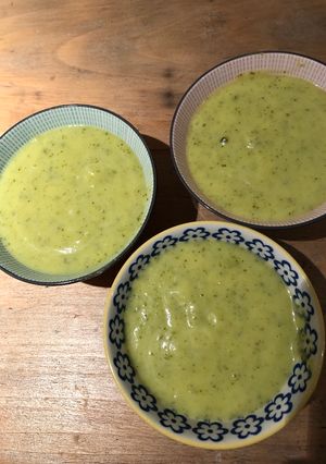 Une photo de Velouté de courgettes