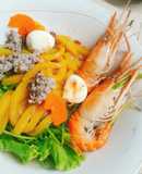 Bánh canh bí đỏ