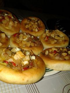 صورة لوصفة بيتزات صغار