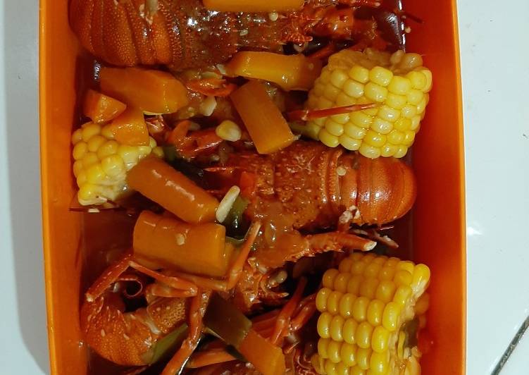 Bagaimana Membuat Lobster asam manis pedas, Bisa Manjain Lidah