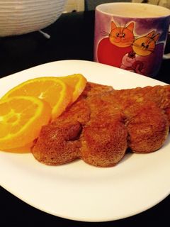 Una foto de Bizcocho de canela y naranja
