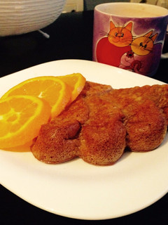 Una foto de Bizcocho de canela y naranja