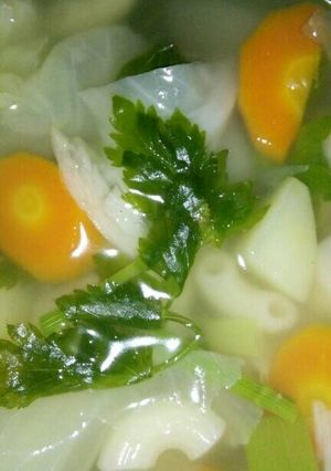 Foto resep Sup macaroni dadakan simple