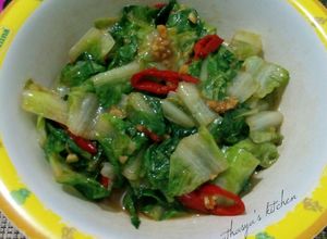 Foto resep Tumis Selada Kriting