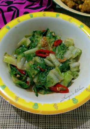 Foto resep Tumis Selada Kriting