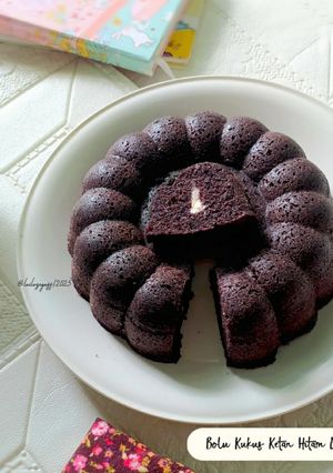 Foto resep Bolu Kukus Ketan Hitam Keju Lumer