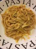 Pasta Portofino con piñones