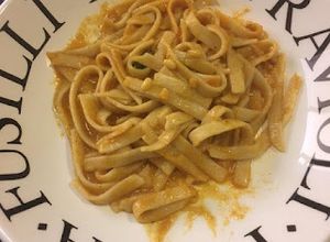 Una foto de Pasta Portofino con piñones