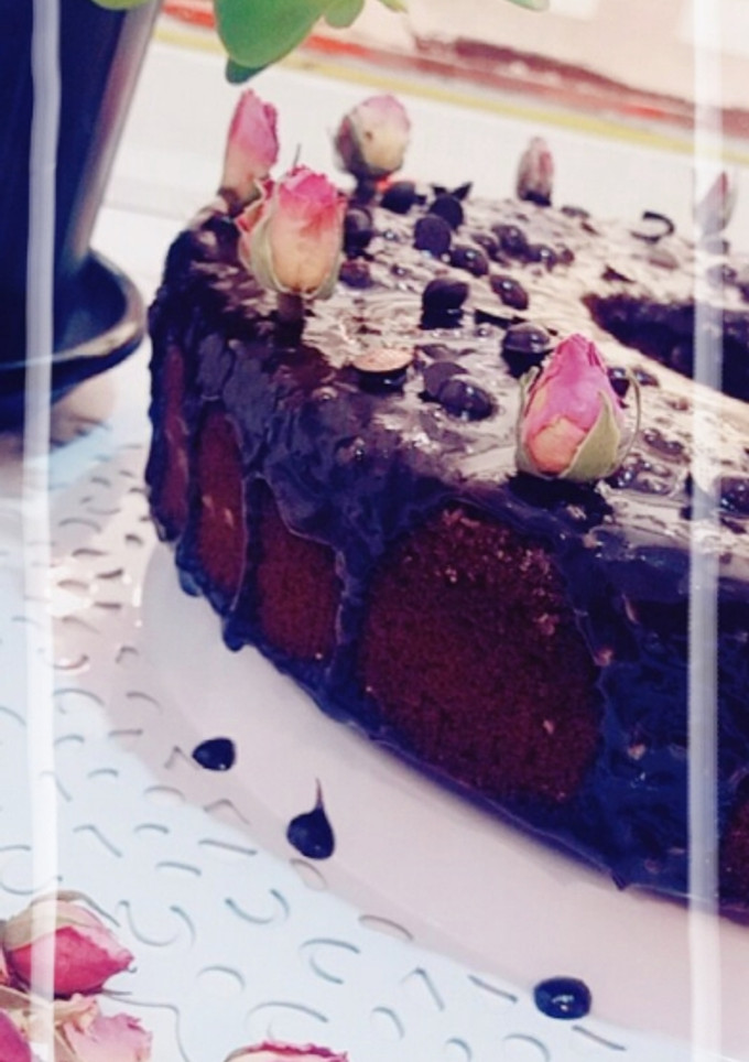 عکسی از دستور کیک شکلاتی